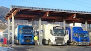 Die Billig-Tankstelle in Fritzens lockt Transit-Lkw an
