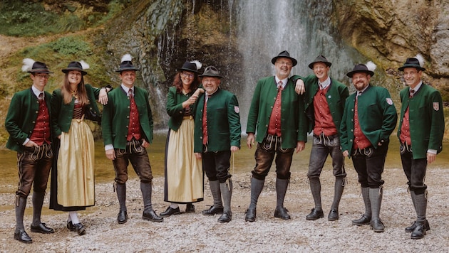 Die Musiker aus Ebenau feiern Jubiläum.