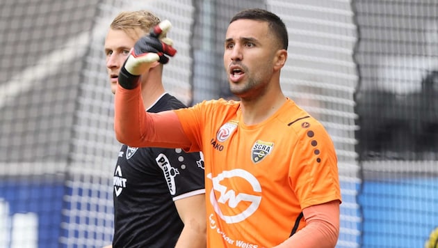 Altachs Keeper Dejan Stojanovic ist bei den Rheindörflern die unumstrittene Nummer eins geworden.