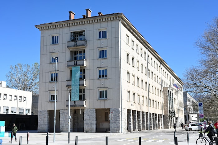 Das Rathaus von Nova Gorica