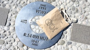 Erinnerung an die Grenze zwischen Nova Gorica und Gorizia. (Bild: Evelyn Hronek)