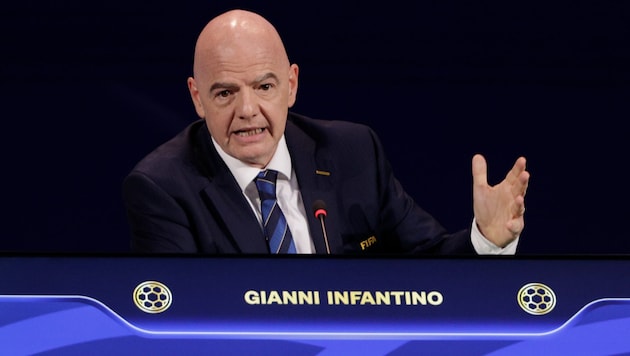 Gianni Infantino kam zu spät zum FIFA-Kongress 