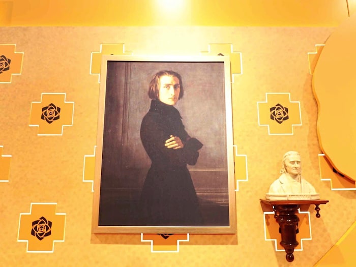 Franz Liszt zu seinen Lebzeiten. Gezeigt werden 150 Exponate.