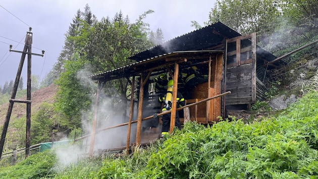Einsatz für die Freiwilligen Feuerwehren Wartberg und Mitterdorf