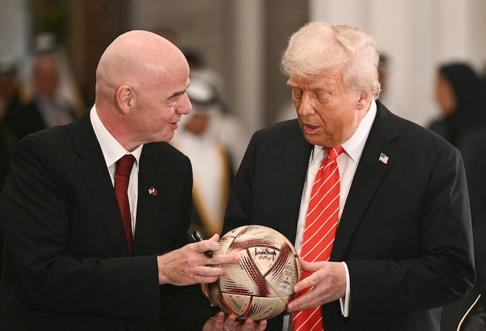 Gianni Infantino und Donald Trump
