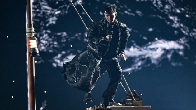 JJ legte in Basel einen fulminanten Auftritt hin. Das riecht nach Finalticket – aber so was von! (Bild: AFP/FABRICE COFFRINI)