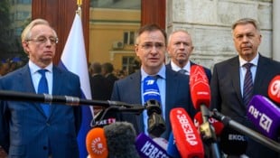 Die russische Delegation in Istanbul (Bild: AFP/YASIN AKGUL)