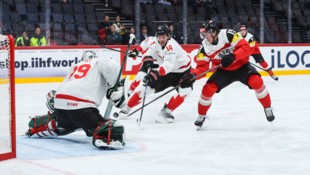 Gegen Top-Favorit Kanada hat Österreich durchaus eine starke Leistung gezeigt. 