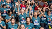 Am Sonntag, 25.5. stehen wieder mehr als 28.000 Frauen und Mädchen auf der Starlinie in der Prater Hauptallee in Wien. (Bild: Agentur Diener)