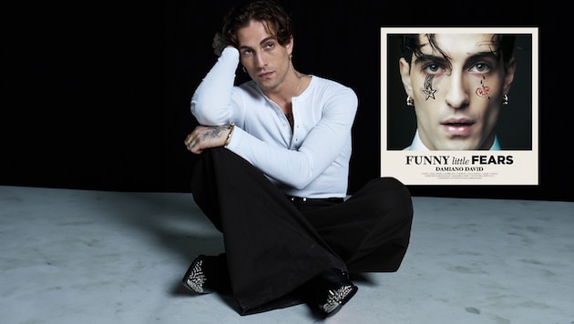 Er kann es auch ohne seine Erfolgskollegen: Damiano David veröffentlicht sein erstes Soloalbum – leider ohne Live-Termin in Wien.