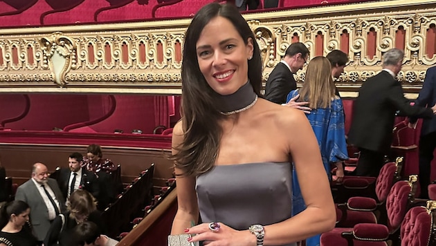 Ana Ivanović beim Konzertabend in der Opéra Garnier in Paris