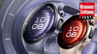 Huaweis Watch 5 kommt mit neuem „X-Tap-Sensor“ daher. (Bild: Krone KREATIV/Huawei)