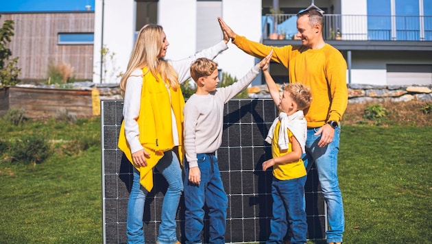 Krone Sonne Kunden zahlen nur rund 8 Cent pro Kilowattstunde statt der üblichen 36 Cent.