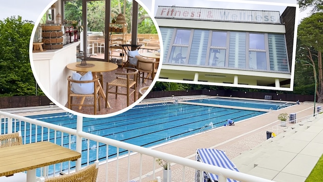 Das Schönbrunner Bad hat seine Vorzüge: Ruhe, gute Kulinarik und ein 50-Meter-Becken.