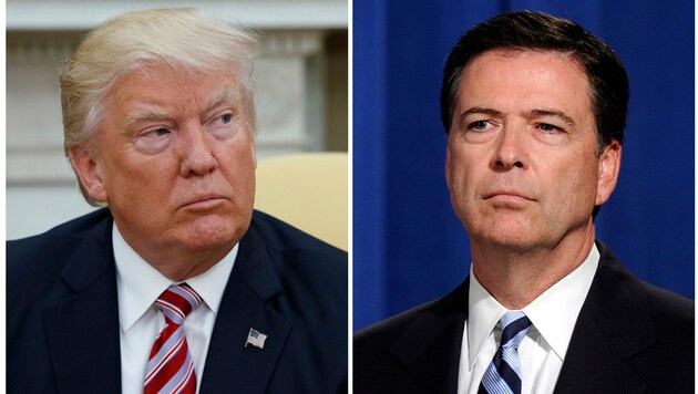 James Comey soll Donald Trump indirekt mit dem Tod bedroht haben.