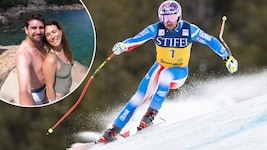 Nastasia Noens und Maxence Muzaton verkünden frohe Neuigkeiten.  (Bild: Krone KREATIV/GEPA pictures, instagram.com/nastasianoens)