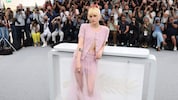 Kristen Stewart stellte in Cannes ihr Regiedebüt „The Chronology of Water“ vor.  (Bild: AFP/SAMEER AL-DOUMY)