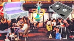 Die Shishabar von Hunnar Mohammad im 1. Bezirk durchlebt – wie andere Branchen auch – harte ...
