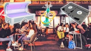 Die Shishabar von Hunnar Mohammad im 1. Bezirk durchlebt – wie andere Branchen auch – harte ...