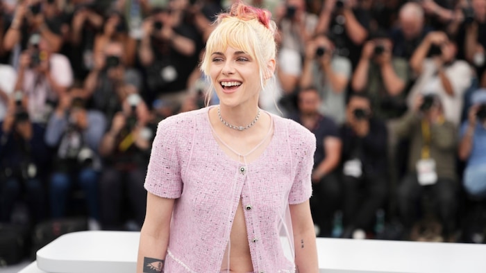 Kristen Stewart zeigte sich bei dem Pressetermin gut gelaunt.