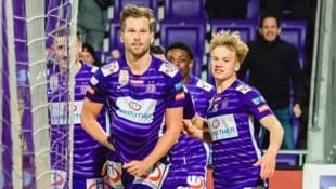 Alexander Grünwald traf und jubelte elfmal gegen den WAC. (Bild: Urbantschitsch Mario)