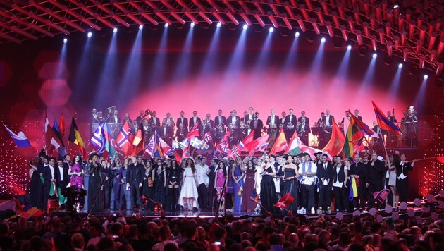 Bereits 2015 war der ESC in der Wiener Stadthalle ein großes Spektakel.