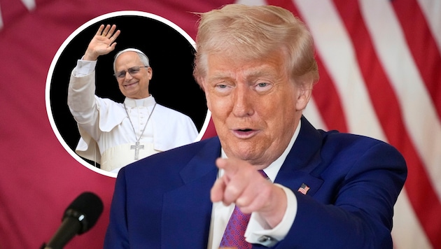 Konträrer geht kaum: Papst Leo und Donald Trump