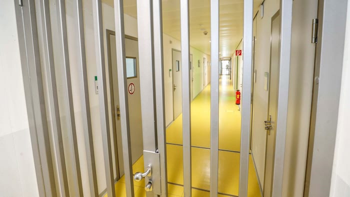 Gefängnistrakt in der Pucher Justizanstalt.
