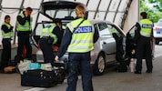 Kampf gegen illegale Migration: Lokalaugenschein beim deutsch-österreichischen Grenzübergang Kiefersfelden. (Bild: AFP/MICHAELA STACHE)