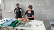 Die steirische Tierärztin Astrid Pafla reist zweimal im Jahr nach Mauritius. 