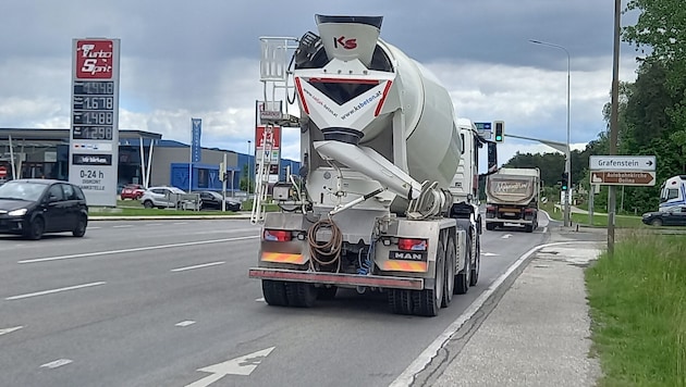 Nur zwei Fahrspuren seien bei Poggersdorf undenkbar! 