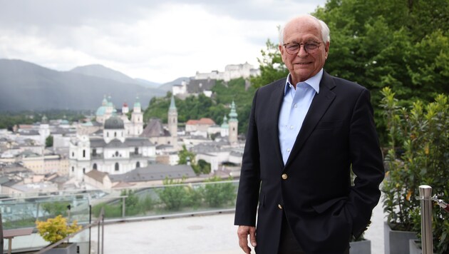 Wolfgang Ischinger nahm an der Denkerrunde „Mönchsberg Forum“ der Salzburg AG teil.