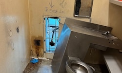 Die Häftlinge fanden den Ausbruch – den Beschmierungen über ihrem Fluchtweg zufolge – zu leicht.
