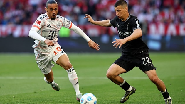 Leroy Sane (li.) steht vor dem Abschied aus München.