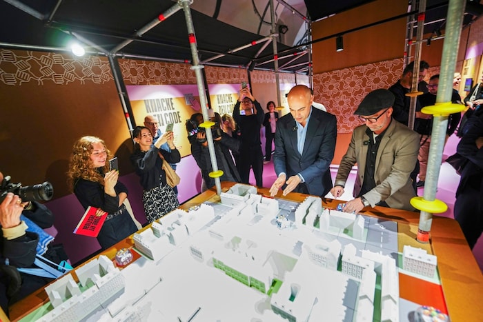 Im mumok gibt es eine Dauerausstellung, wo Besucher in verschiedene Berufe hineinschnuppern können.