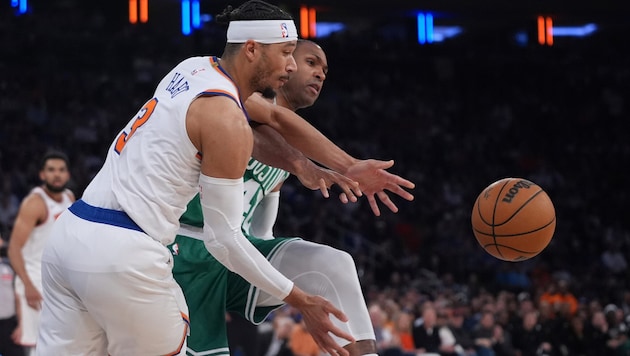 New York Knicks bezwingen die Boston Celtics.