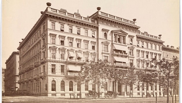 Seit 1870 schrieb das Grand Hotel Geschichte. Von wilden Festen mit „Schani“ Strauss (das Menü des Abends oben) bis zum Mayerling-Drama.