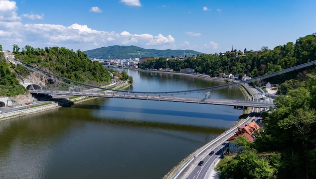 Abschnitt 1 ist schon fertig: Die Donautalbrücke ist Teil des Projekts Linzer Westring