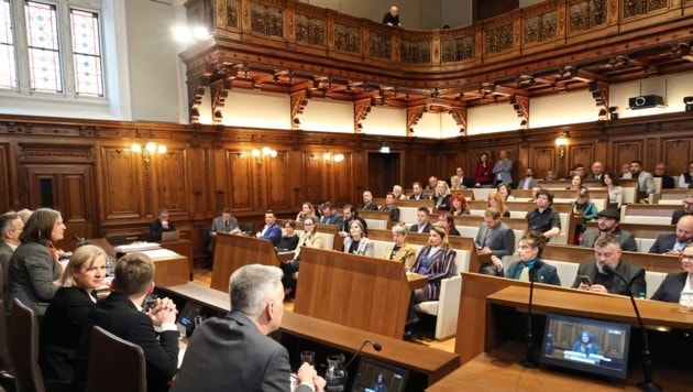 Zu einem Zwischenfall kam es während der letzten Grazer Gemeinderatssitzung. (Bild: Jauschowetz Christian)