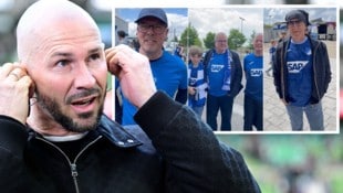 Christian Ilzer scheint bei den Hoffenheim-Fans durchaus beliebt zu sein.