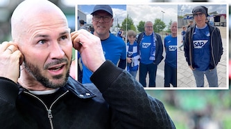 Christian Ilzer scheint bei den Hoffenheim-Fans durchaus beliebt zu sein. (Bild: GEPA)