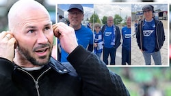 Christian Ilzer scheint bei den Hoffenheim-Fans durchaus beliebt zu sein. (Bild: GEPA)