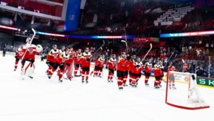 Österreichs Eishockey-Team ist bereit für Slowenien.