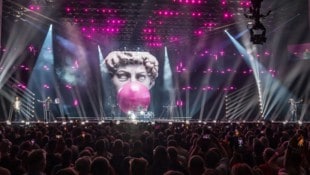 Das große Finale des Eurovision Song Contest (ESC) am Samstagabend wird mit großer Spannung erwartet. (Bild: AFP/FABRICE COFFRINI)