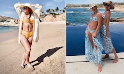 Mikaela Shiffrin, rechts mit ihrer Schwägerin, genießt den Sommer.