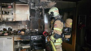 Das Feuer war in einer Küche ausgebrochen.
