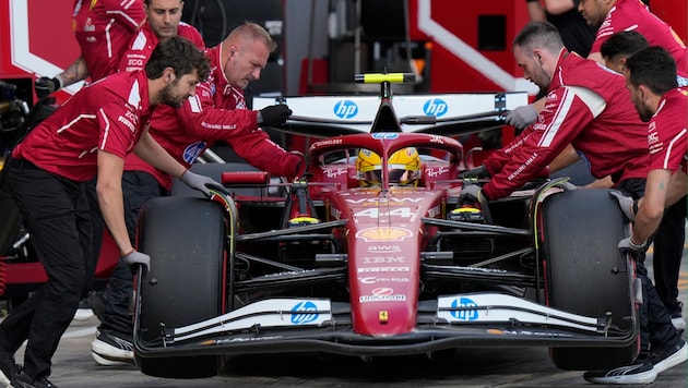 Lewis Hamilton und Charles Leclerc mussten sich schon in Q2 geschlagen geben. 