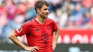 So gerne hätte er nochmal ein Bundesliga-Tor für die Bayern erzielt – doch Thomas Müller blieb ...