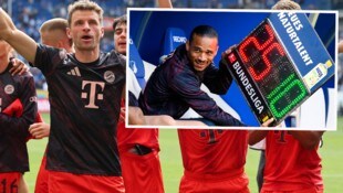 Thomas Müller fühlte sich von Leroy Sane bestens unterhalten.