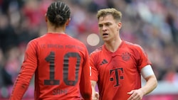 Spielen Leroy Sane und Joshua Kimmich (rechts) weiterhin beim FC Bayern zusammen?